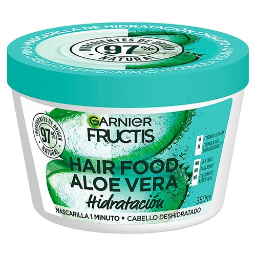 Hair Food Mascarilla De Hidratación Garnier Fructis Aloe Vera - 350ml