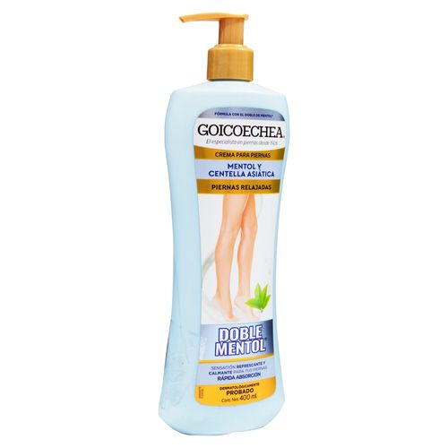 Crema corporal Goicoechea doble mentol - 400 ml