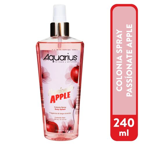 Body splash Aquarius aroma a manzana - 240 ml