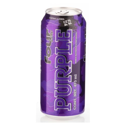 Bebida Four Loko Uva 473Ml