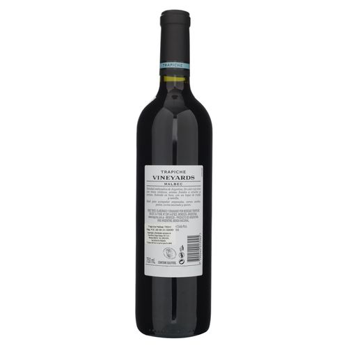 Vino tinto Trapiche vineyards malbec  - 750 ml