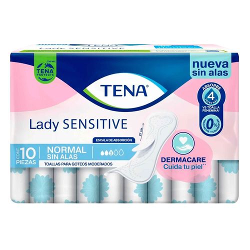 Tena Lady Sensitive Normal 10u