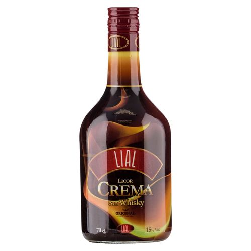 Licor Lial en crema con whisky original con 15% vol - 700 ml