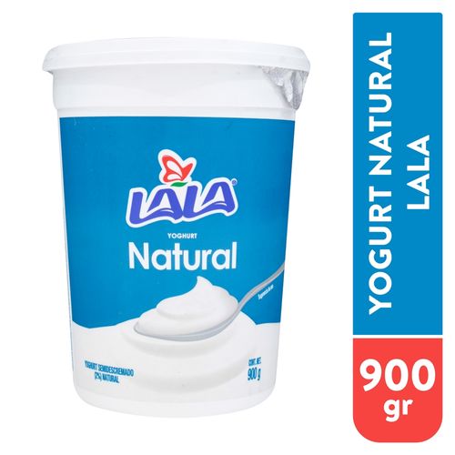 Yogurt Cremoso Lala Natural 900 Gr