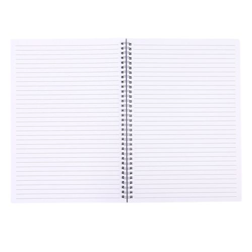Cuaderno Pen + Gear de espiral doble anillo diseños coloridos - 60 hojas