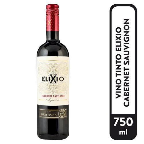 Vino Tinto Elixio Cabernet Suavignon - 750ml