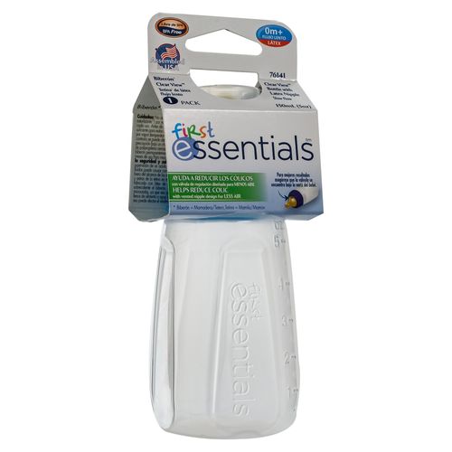 Biberón Gerber Transparente Mamila Latex- 5oz