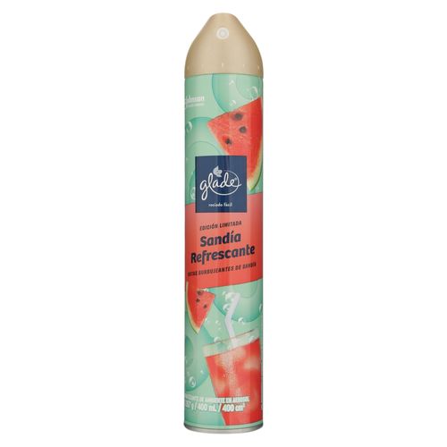 Aromatizante marca Glade Aerosol Sandia -400ml