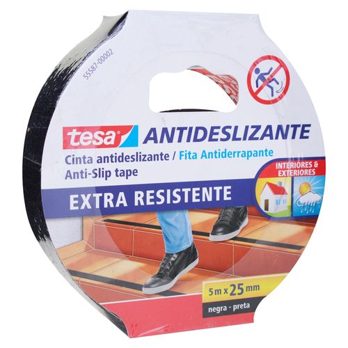 Cinta Antideslizante Negro 1pulgx5m