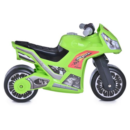 Moto montable Prinsel para niños color verde - 1 Ud