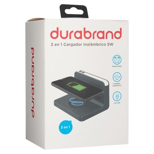 Cargador Durabrand INT Y33 inhalámbrico 3 en 1