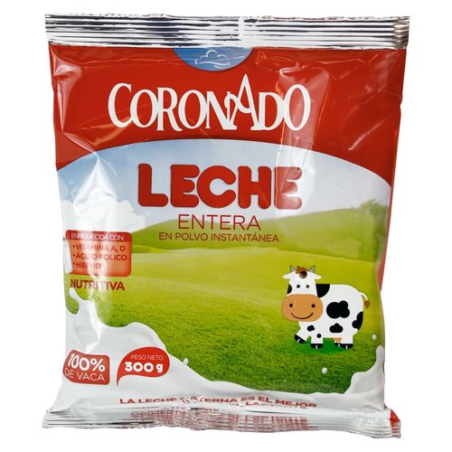 Leche en polvo Coronado entera nutritiva - 300 g