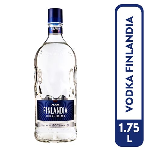 Vodka finlandia premium 40% grado de alcohol - 1750 ml