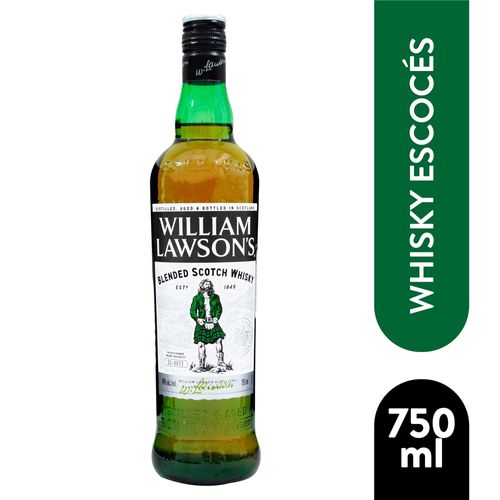 Whisky escocés William Lawson's blended scoth - 750 ml