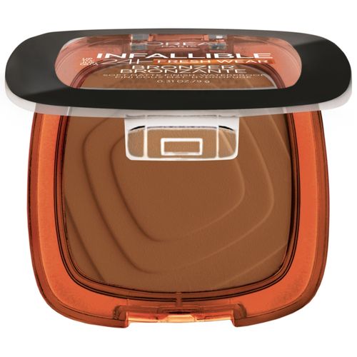 Polvo compacto L'Oréal Infallible matte tono 400 tan bronze - 9 g