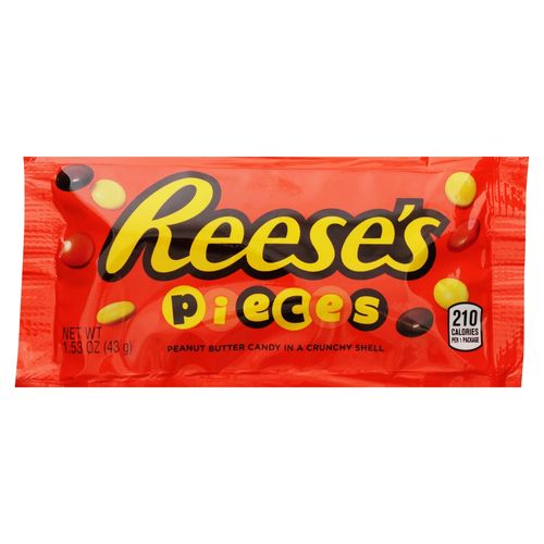 Chocolate Reese's pieces peanut candy - 43 g