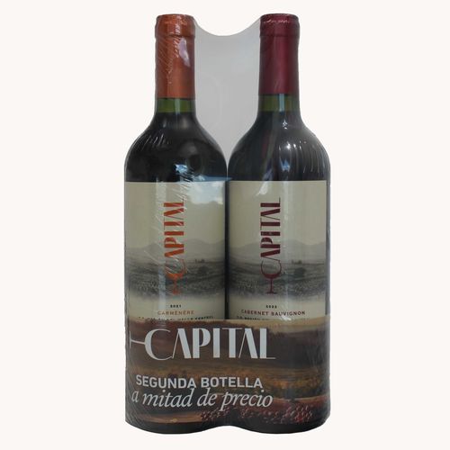 Vino Cabernet Capital 2pk 1500ml