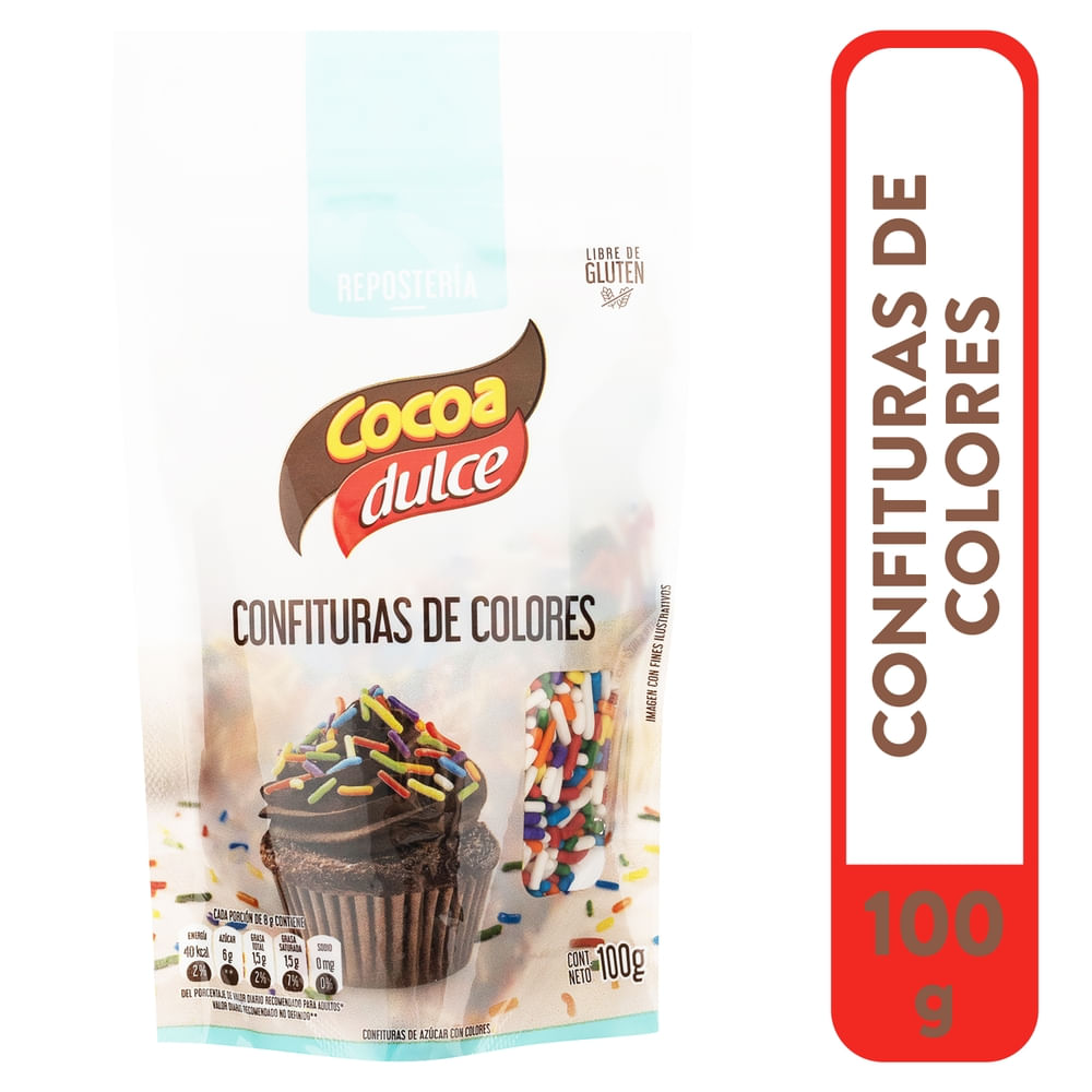 Comprar Cocoa Dulce Sprinkles Colores 100 Gr | Walmart Nicaragua