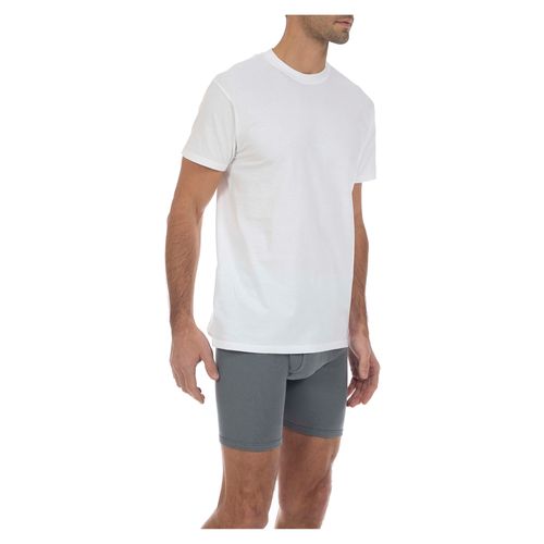 Playera Blanca Cuello Redondo