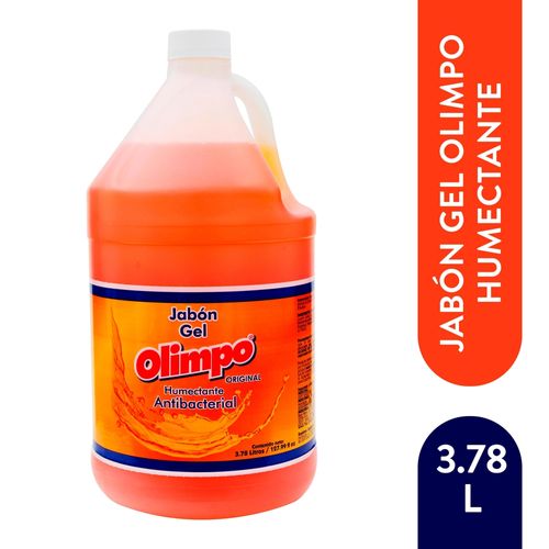 Jabón gel Olimpo humectante antibacterial - 3785 ml