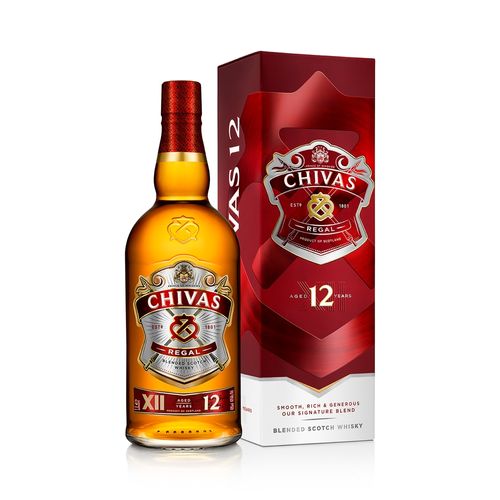 Whisky Chivas Regal 12 años - 1 L