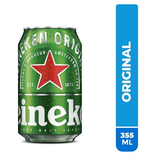 Cerveza Heineken, Lata-355ml