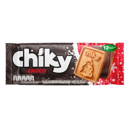 Galletas Chiky Pozuelo Chocolate - 480 g