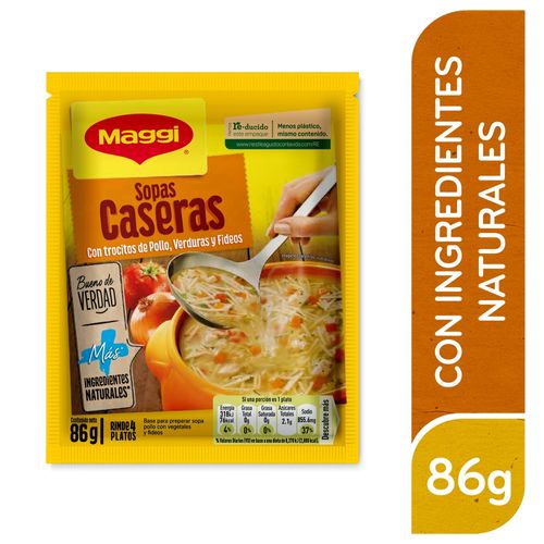 Sopa Casera de Pollo MAGGI Sobre 92g