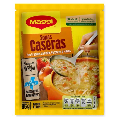 Sopa Casera de Pollo MAGGI Sobre 92g