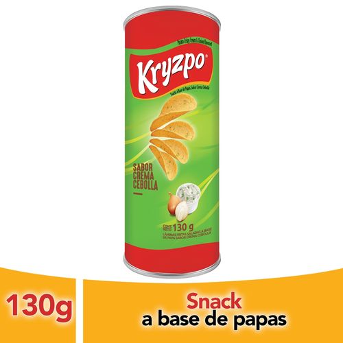 Papas Kryzpo apilables de crema cebolla - 130 g