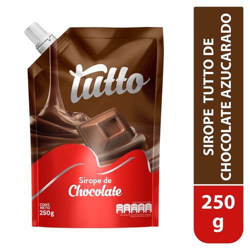 Sirope Tutto chocolate azucarado -250 g