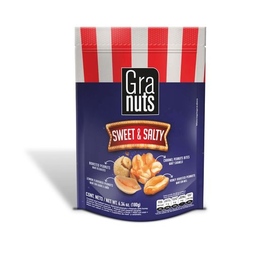 Mezcla Granuts Sweet & Salty - 180 g