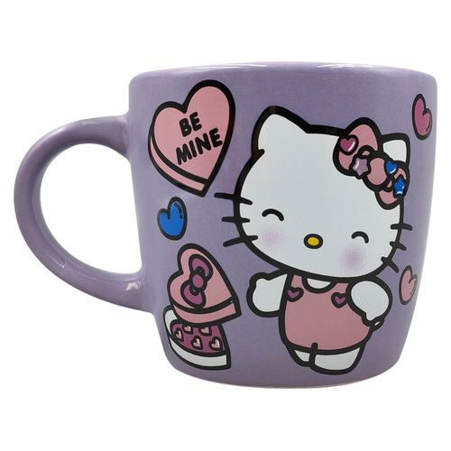 Taza Hello Kitty de Cerámica Morada - 375 ml