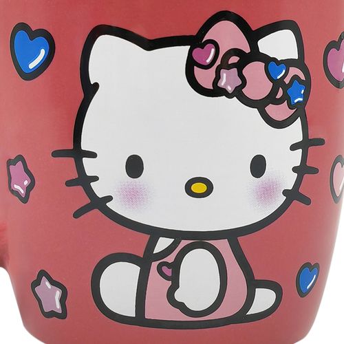 Taza Hello Kitty de Cerámica Rosa - 375 ml