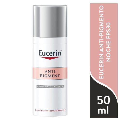 Crema facial Eucerin anti pigment de noche - 50 ml