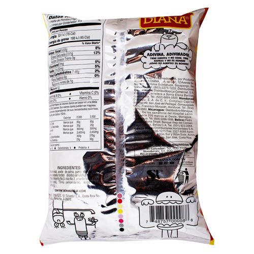 Snack Diana churritos sabor queso diversión crunch  - 97 g