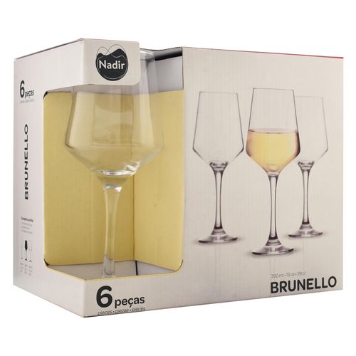 Set De Copa Barone Para Vino -385ml