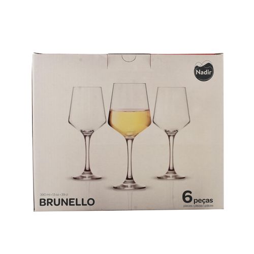 Set De Copa Barone Para Vino -385ml