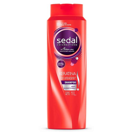 Shampoo Sedal con keratina y antioxidante - 1 L