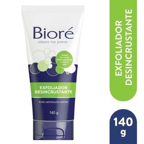 Exfoliante facial Biore desincrustante - 140 g