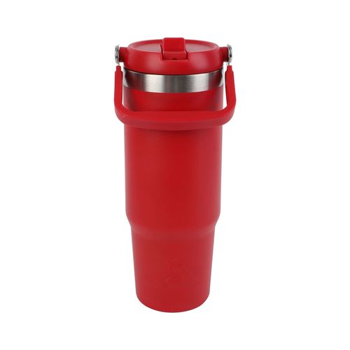 Tumbler Ozark Trail insulado tapa giratoria inoxidable -30 oz