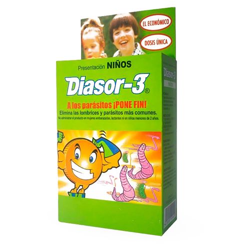 Diasor 3 50 Mg Infantil 25 Blis