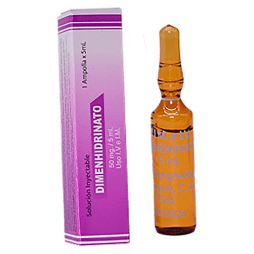 Dimenhidrinato 50Mg Bengoechea 5Ml Imiv