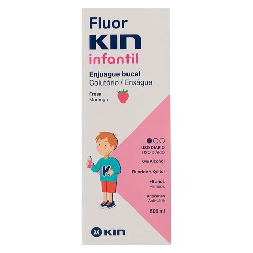 Fluor Kin Enjuague Infantil 500Ml