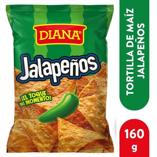 Snack Diana nachos jalapeños el toque del momento - 150 g