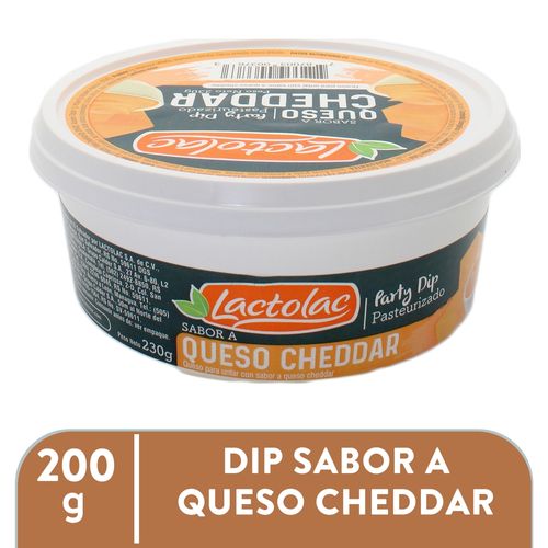 Dip Lactolac Queso Cheddar - 230gr