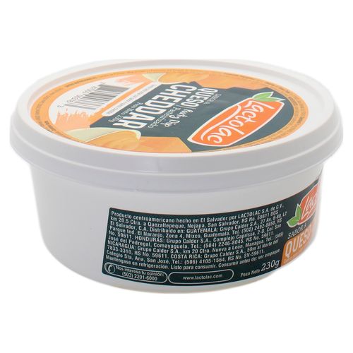 Dip Lactolac Queso Cheddar - 230gr