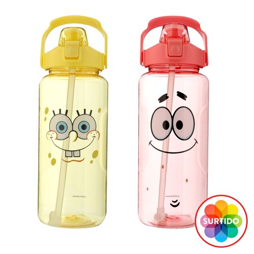 Botella Plastica Nickelodeon 2 1l