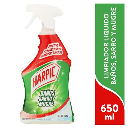 Limpiador líquido Harpic para baños remueve sarro y mugre - 650 ml