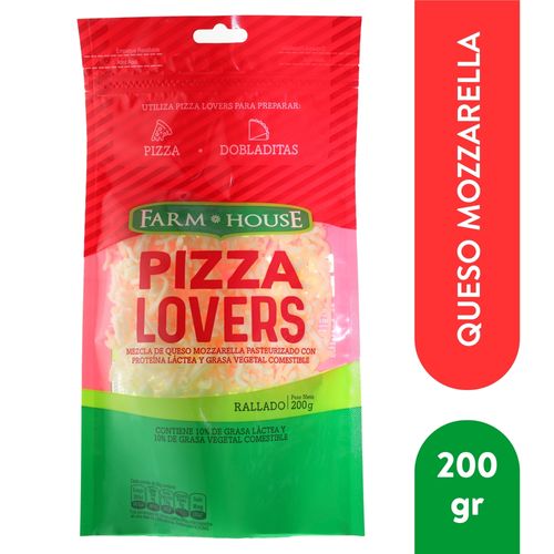 Queso Farm House Rallado Pizza Lovers - 200gr